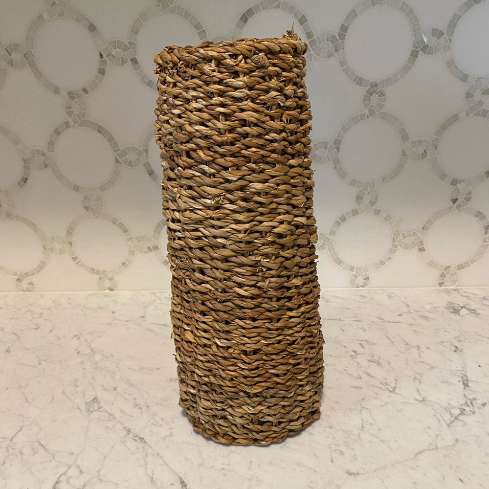 NWOT. McGee & Co Seagrass Vase